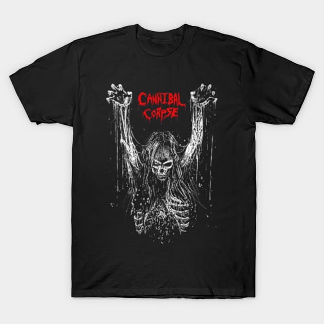 CANNIBAL CORPSE MERCH VTG T-Shirt by Diego Jiwananda